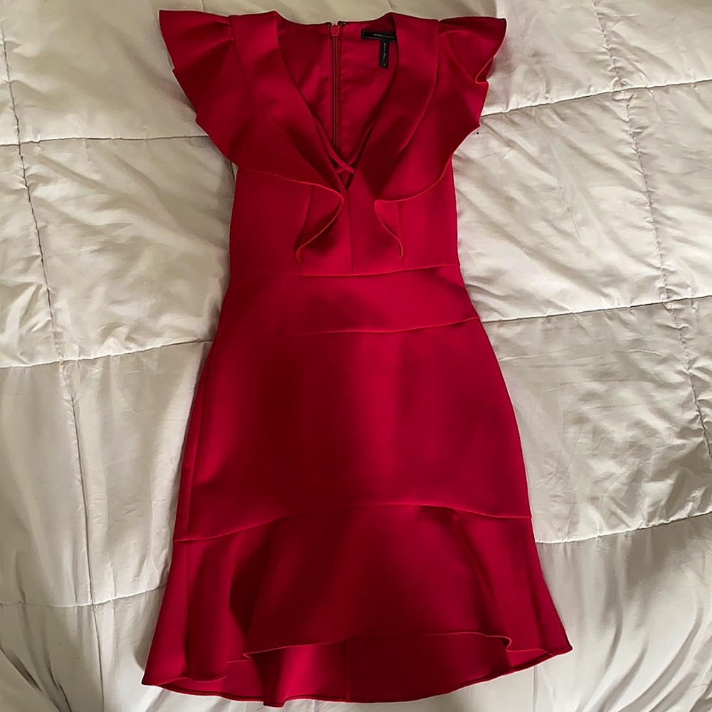 Bcbgmaxazria 0 Hot pink Dress